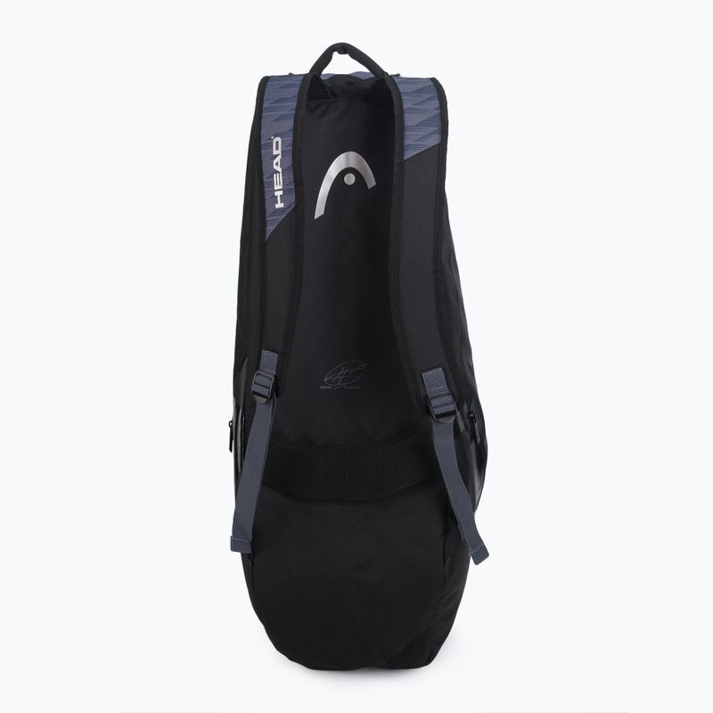 Borsa da tennis HEAD Djokovic 6R 67 l antracite 4