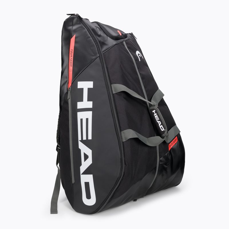 Borsa da tennis HEAD Tour Team 15R 90 l nero/arancio 2