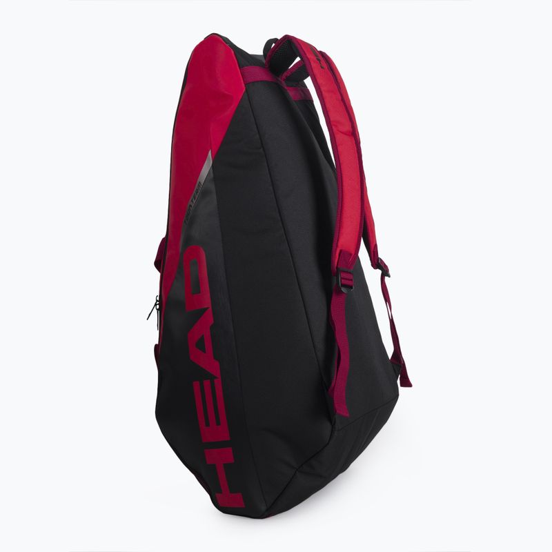 Borsa da tennis HEAD Tour Team 9R 75 l nero/rosso 3