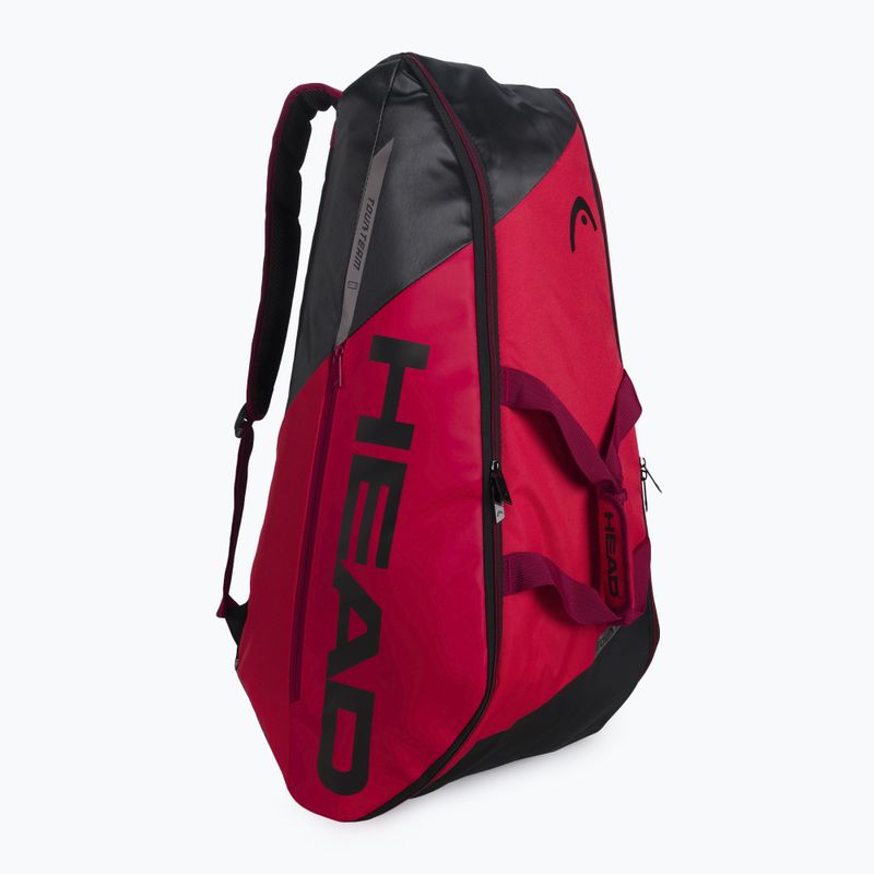 Borsa da tennis HEAD Tour Team 9R 75 l nero/rosso 2