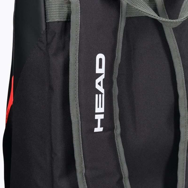 Borsa da tennis HEAD Tour Team 6R 53,5 l nero/arancio 5