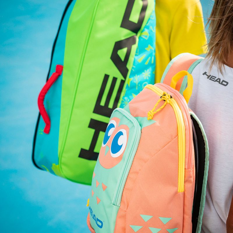 Zaino da tennis HEAD per bambini 283682 14 l rosa/menta 8