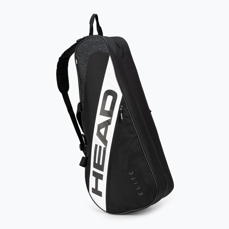 Borsa da tennis HEAD Elite 6R 41 l nero/bianco 2