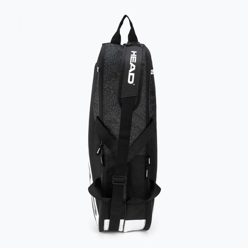 Borsa da tennis HEAD Elite 6R 41 l nero/bianco 5