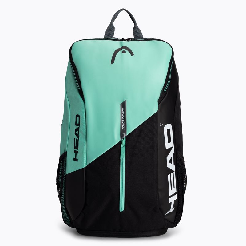 Zaino da tennis HEAD Tour Team 29 l nero/menta