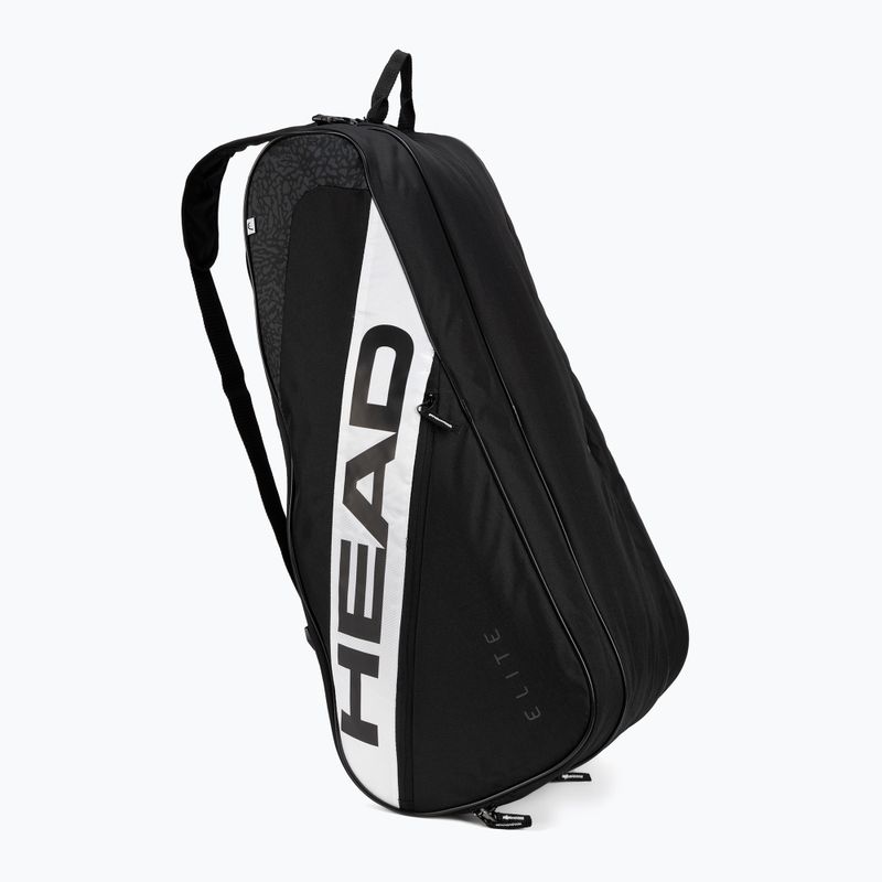 Borsa da tennis HEAD Elite 12R 76 l nero/bianco 2