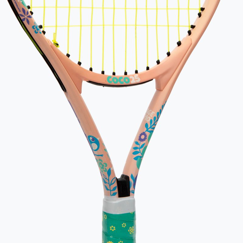 Racchetta da tennis HEAD Coco 25 SC creme per bambini 5