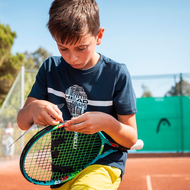 Racchetta da tennis per bambini HEAD Novak 25 SC blu 8