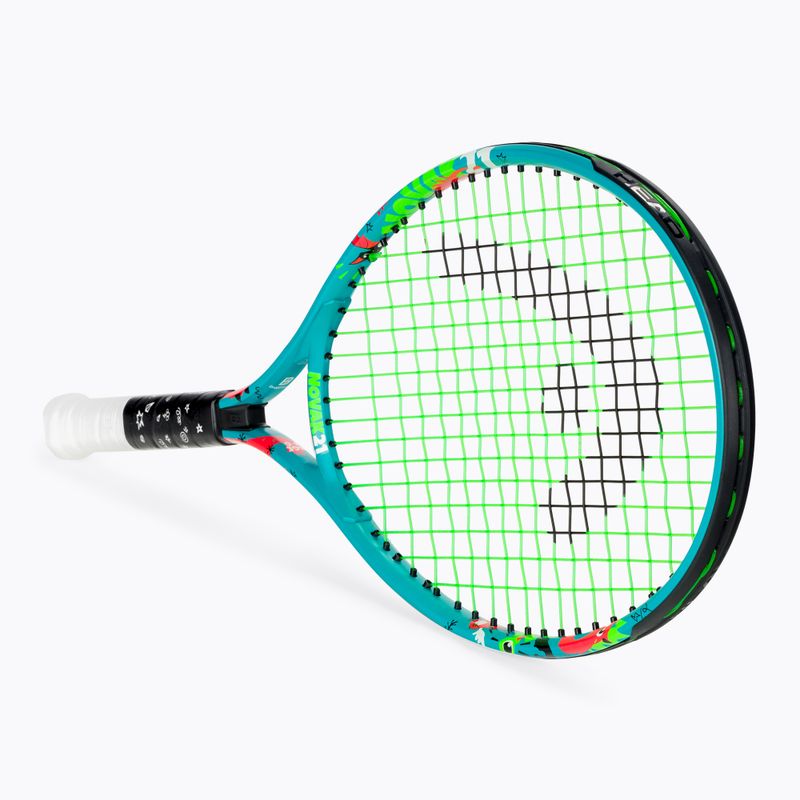 Racchetta da tennis per bambini HEAD Novak 21 SC blu 4