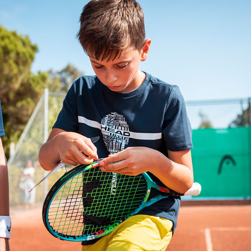 Racchetta da tennis per bambini HEAD Novak 21 SC blu 9