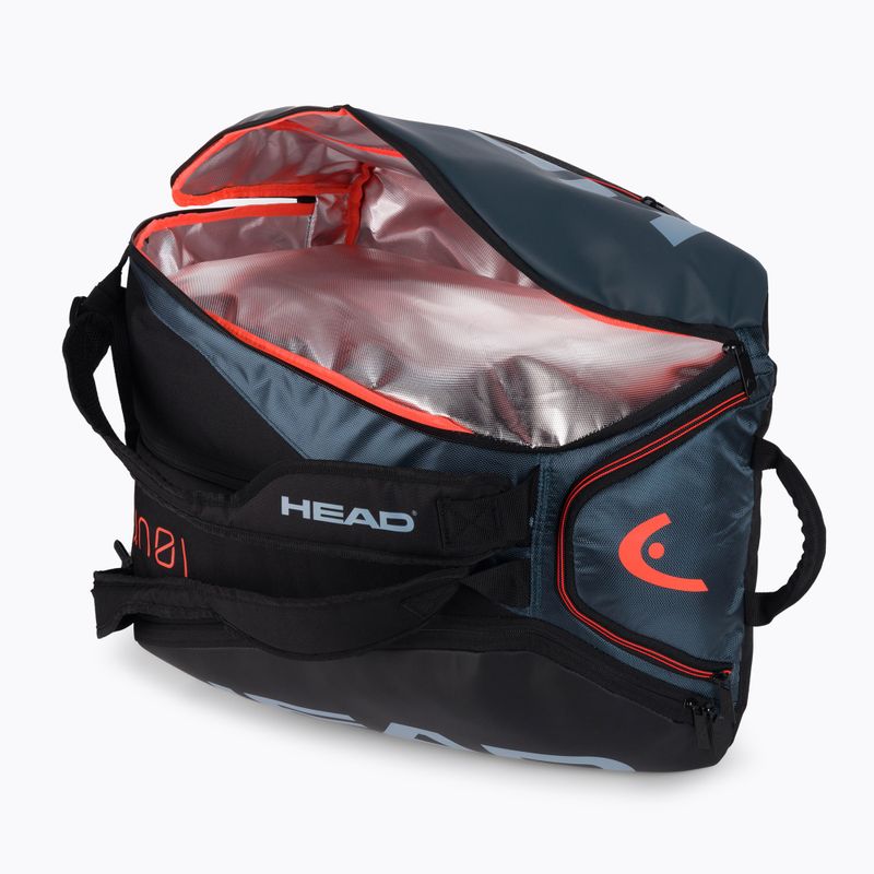 HEAD Tour Team Monstercombi 45 l nero/grigio borsa da padel 5