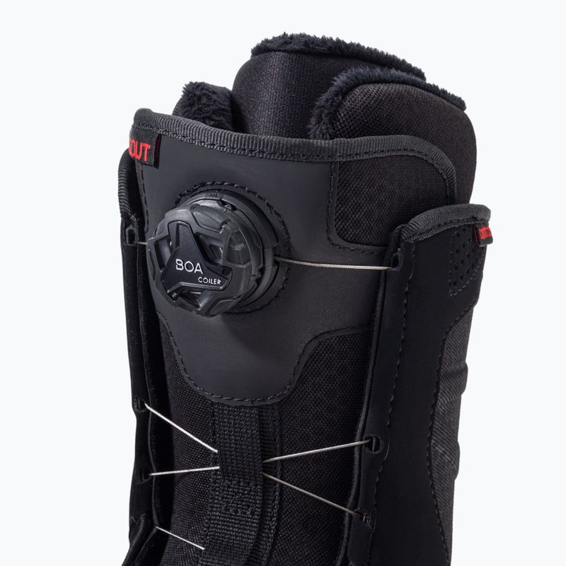 Scarponi da snowboard HEAD Scout LYT Boa Coiler nero 6