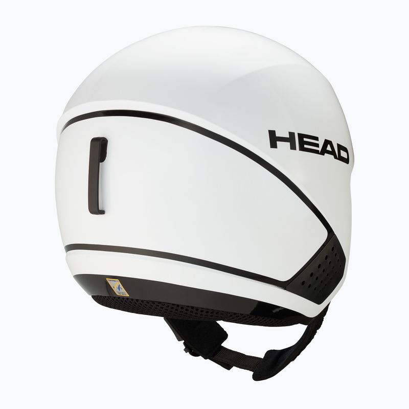 Casco da sci HEAD Downforce Jr per bambini, bianco 10