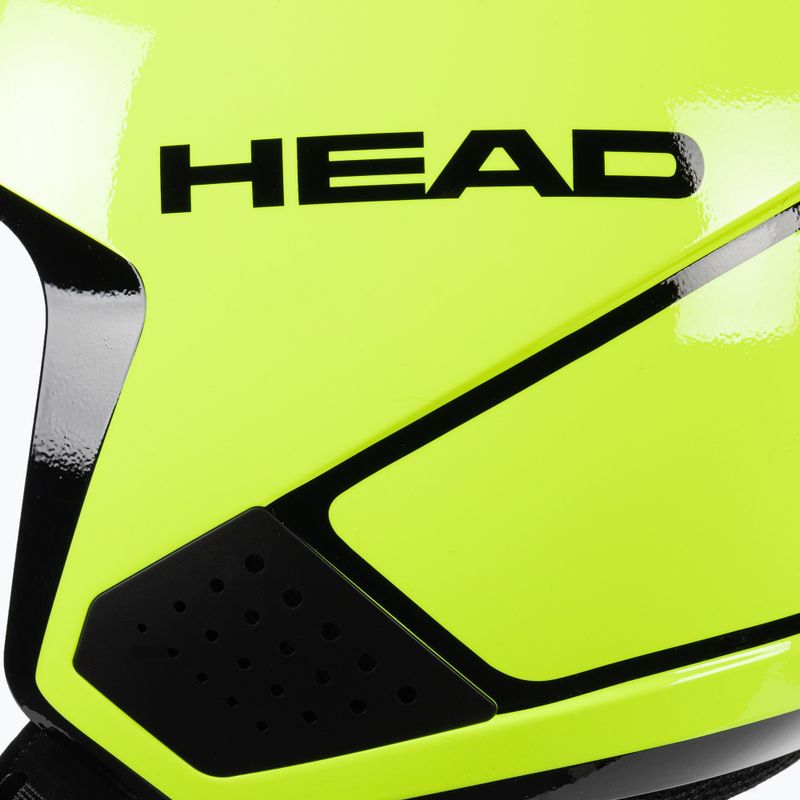 Casco da sci HEAD Downforce Jr per bambini lime 6
