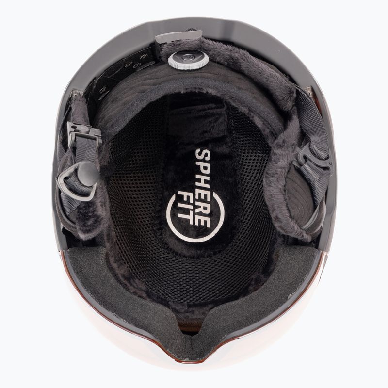 Casco da sci da uomo HEAD Radar nero grafite 5