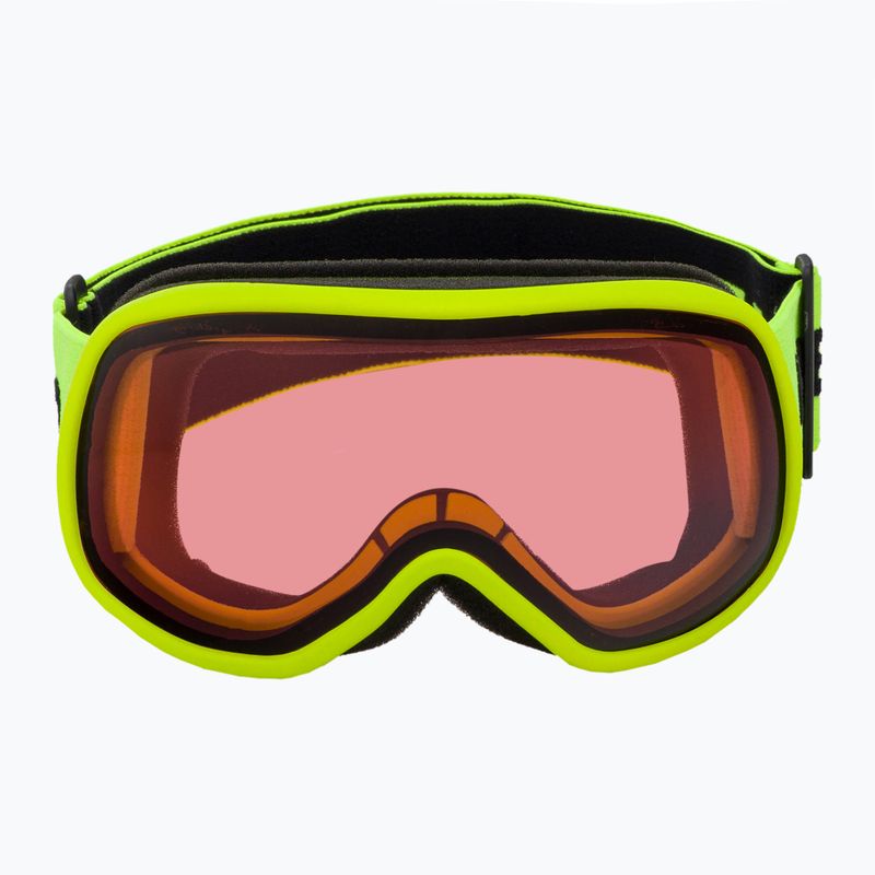 Occhiali da sci HEAD Ninja per bambini rosso/giallo 2