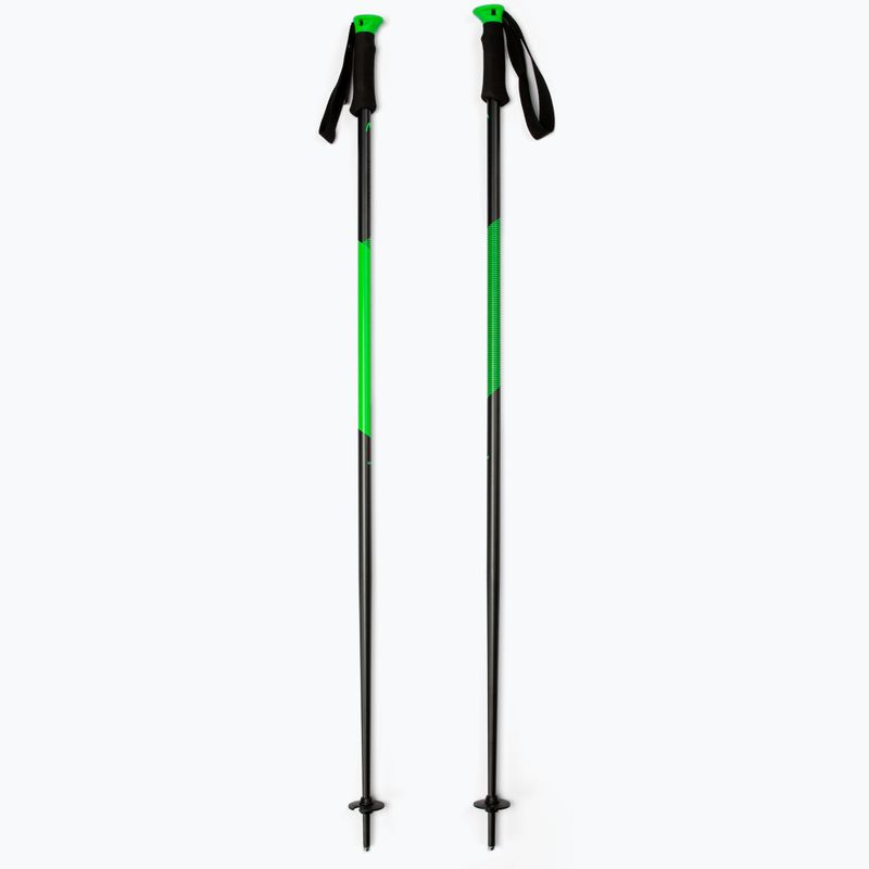 Bastoncini da sci HEAD Multi S Antracite verde neon