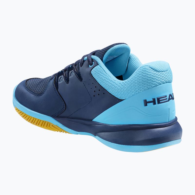 Scarpe da squash HEAD Grid 3.5 blu scuro/aqua 12