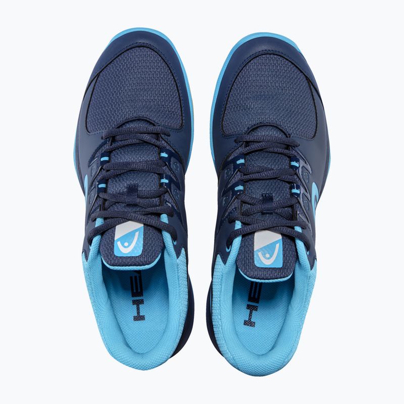 Scarpe da squash HEAD Grid 3.5 blu scuro/aqua 13