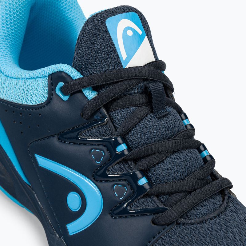 Scarpe da squash HEAD Grid 3.5 blu scuro/aqua 8