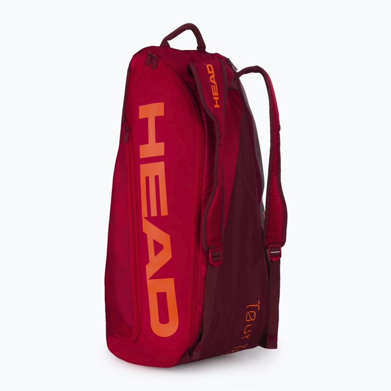 Borsa da tennis HEAD Tour Team 9R Supercombi 58 l rosso/rosso