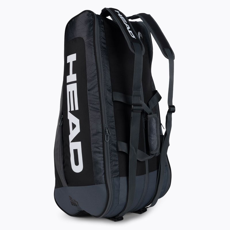Borsa da tennis HEAD Core 9R Supercombi 60 l nero bianco