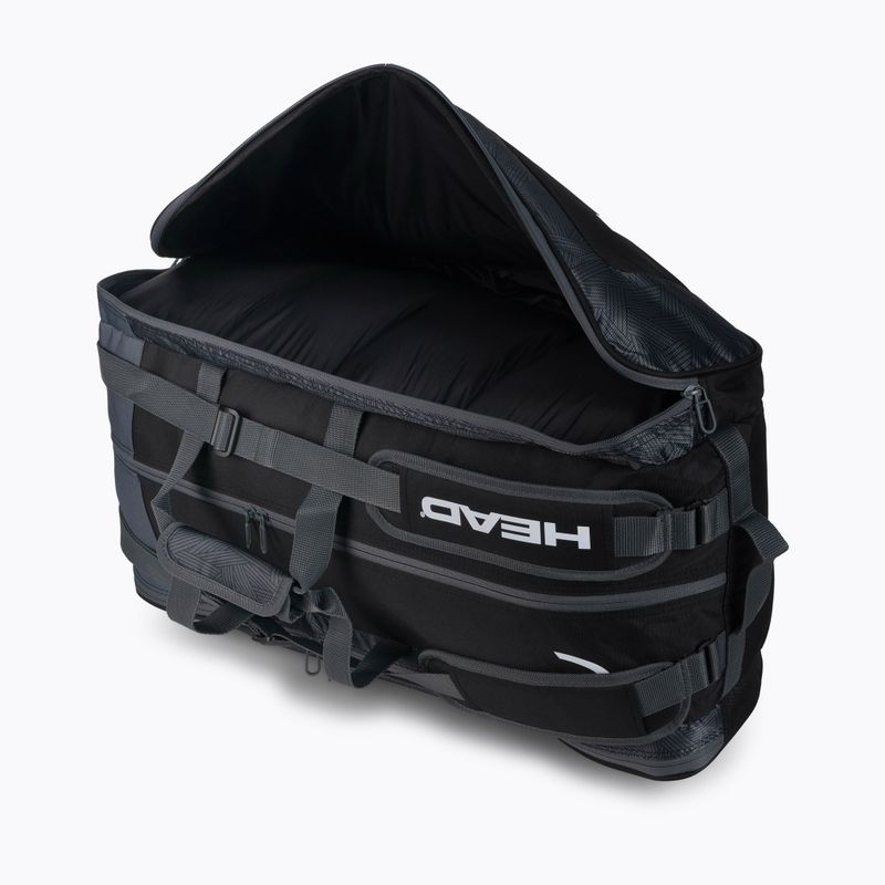Borsa da tennis HEAD Core 9R Supercombi 60 l nero bianco 5