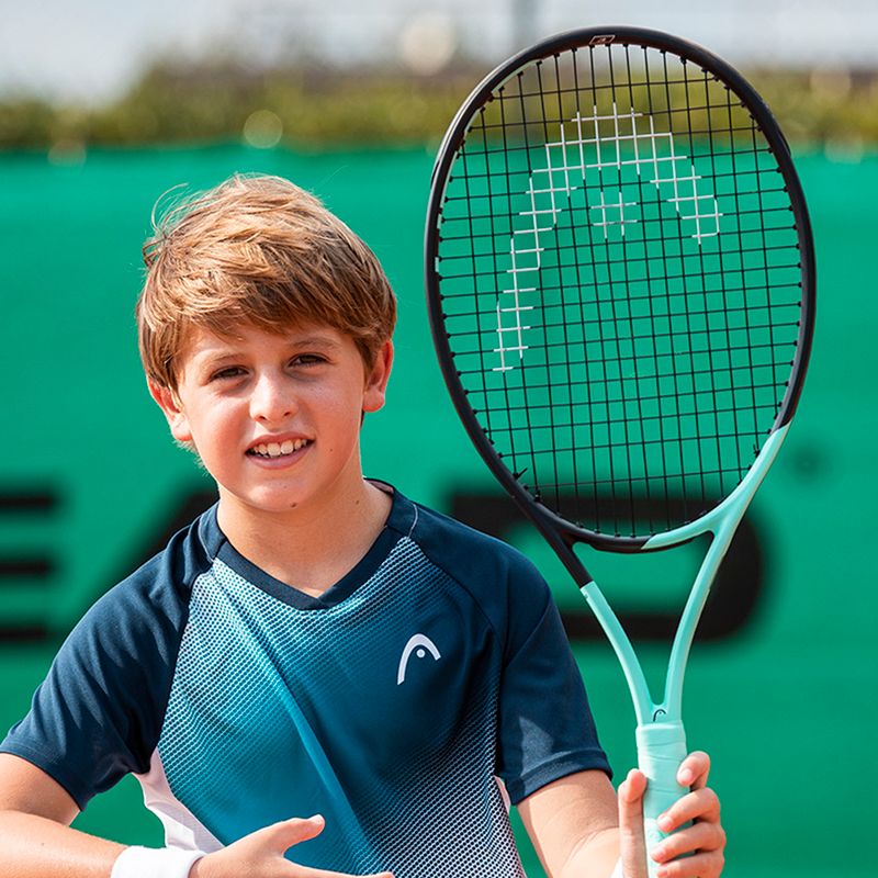 Racchetta da tennis per bambini HEAD Boom Jr 2022 nero/verde 7