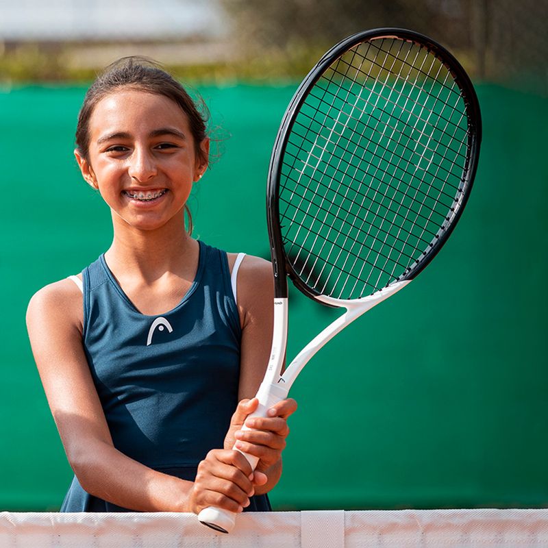 Racchetta da tennis per bambini HEAD Speed bianco/nero 7