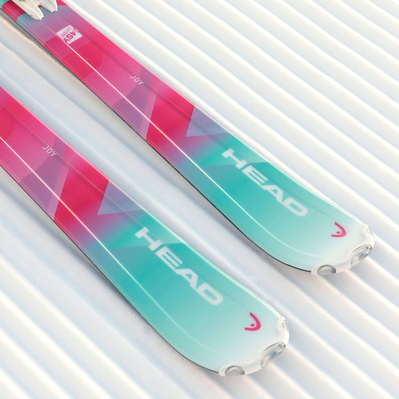Sci da discesa per bambini HEAD Joy Easy JRS + wiązania Jrs 7.5 GW CA mint/pink 8