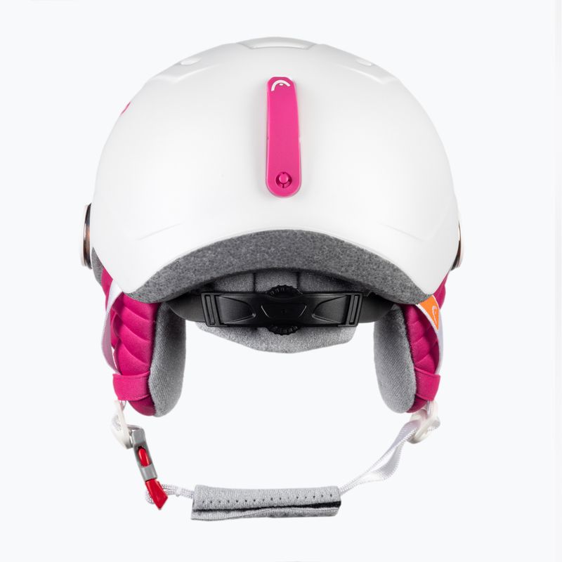 Casco da sci per bambini HEAD Maja Visor bianco 3