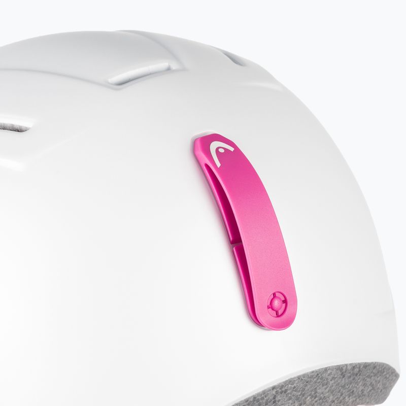 Casco da sci per bambini HEAD Maja bianco 7