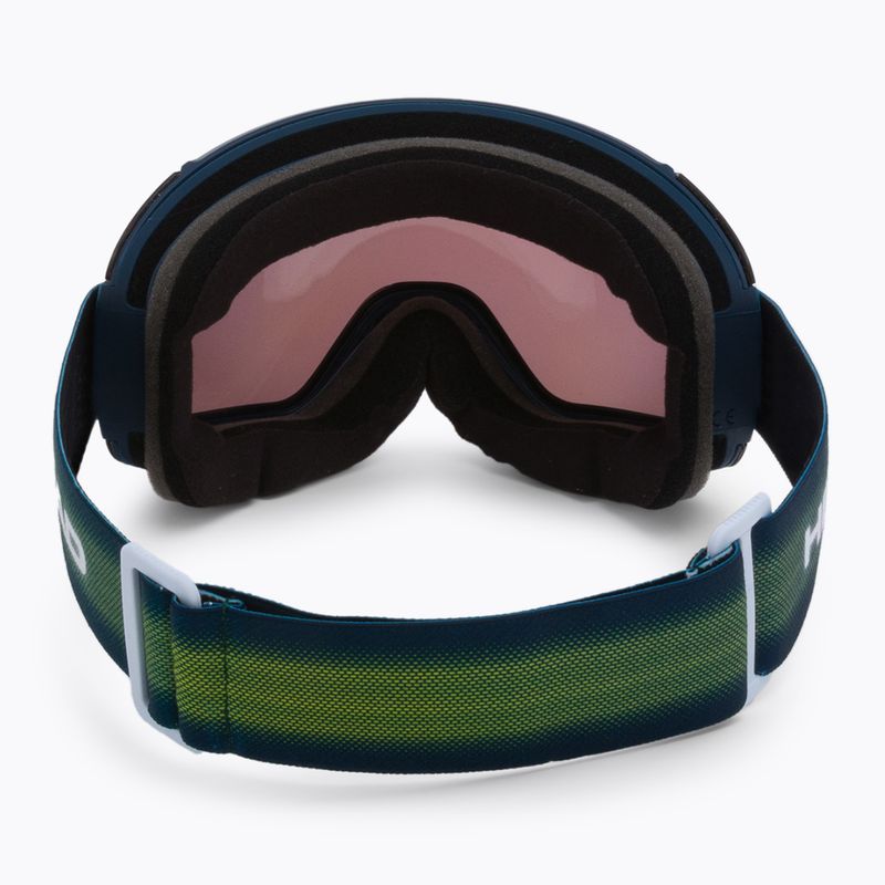 HEAD Magnify 5K cromo/arancio/forma occhiali da sci 3