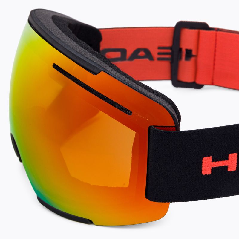 Occhiali da sci HEAD F-LYT S2 rosso/nero 5