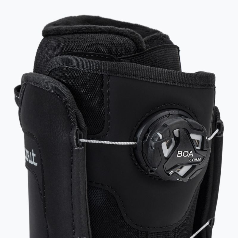Scarponi da snowboard da uomo HEAD Scout LYT Boa Coiler nero 6