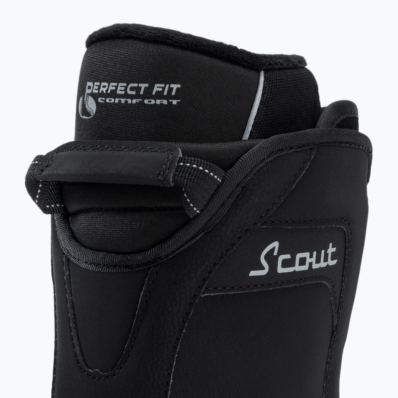 Scarponi da snowboard da uomo HEAD Scout LYT Boa Coiler nero 8