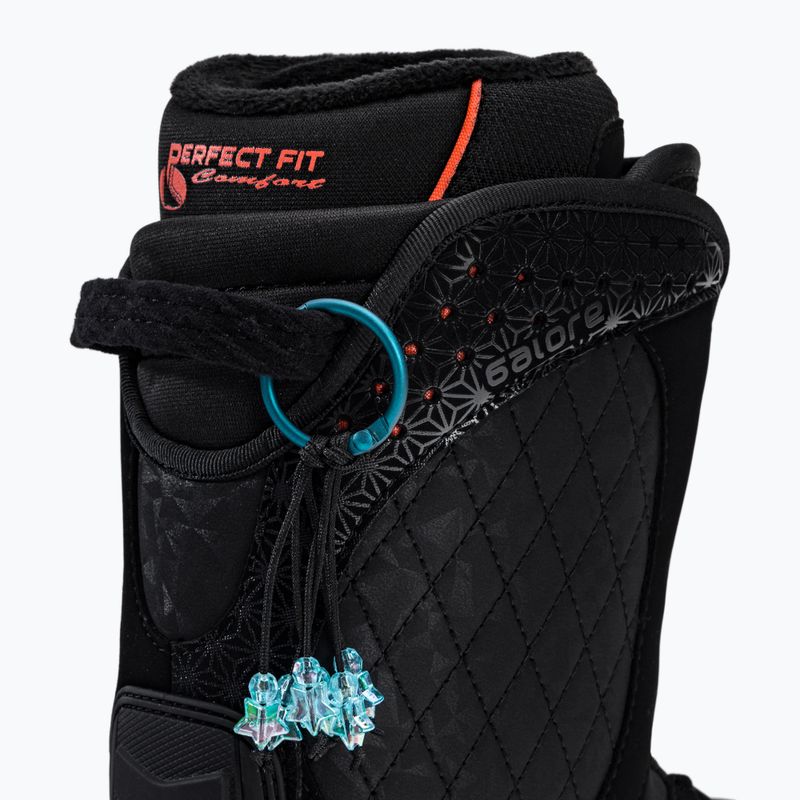 Scarponi da snowboard da donna HEAD Galore LYT Boa Coiler nero 8