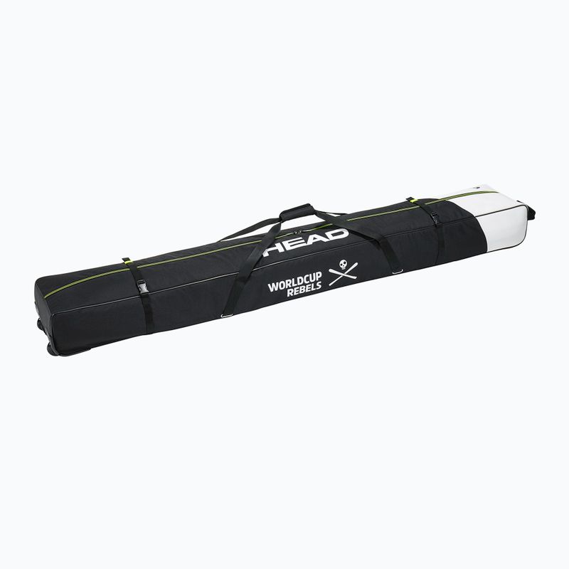 HEAD Rebels Double Skibag bianco/nero