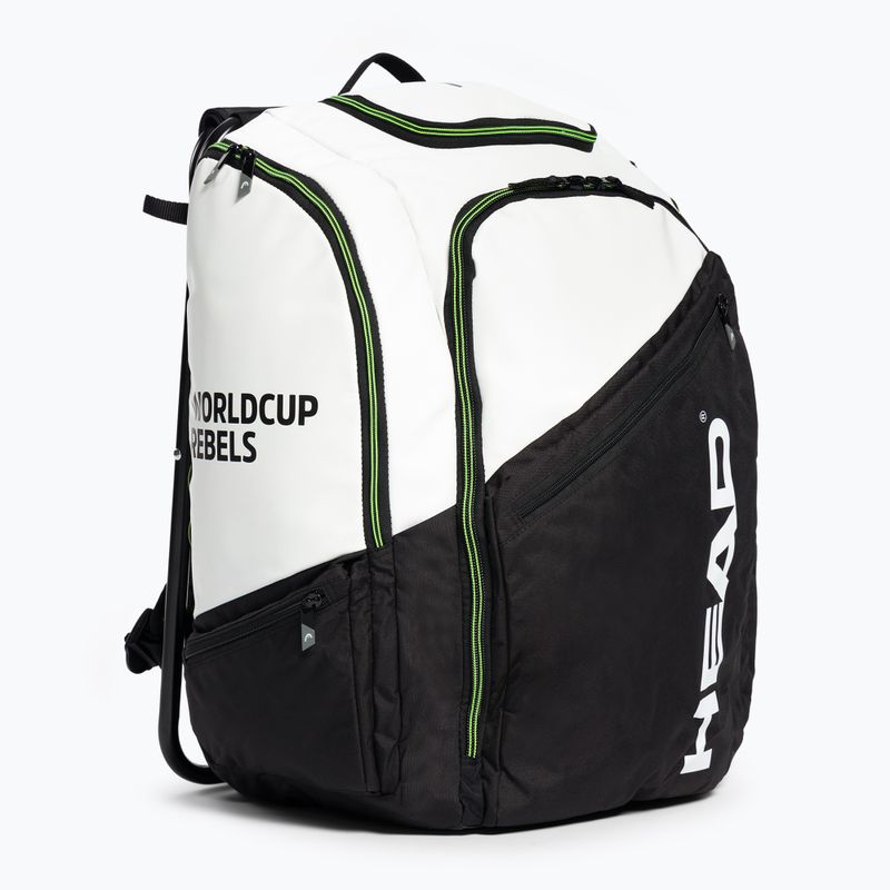 Zaino per allenatori HEAD Rebels 72 l bianco/nero 2