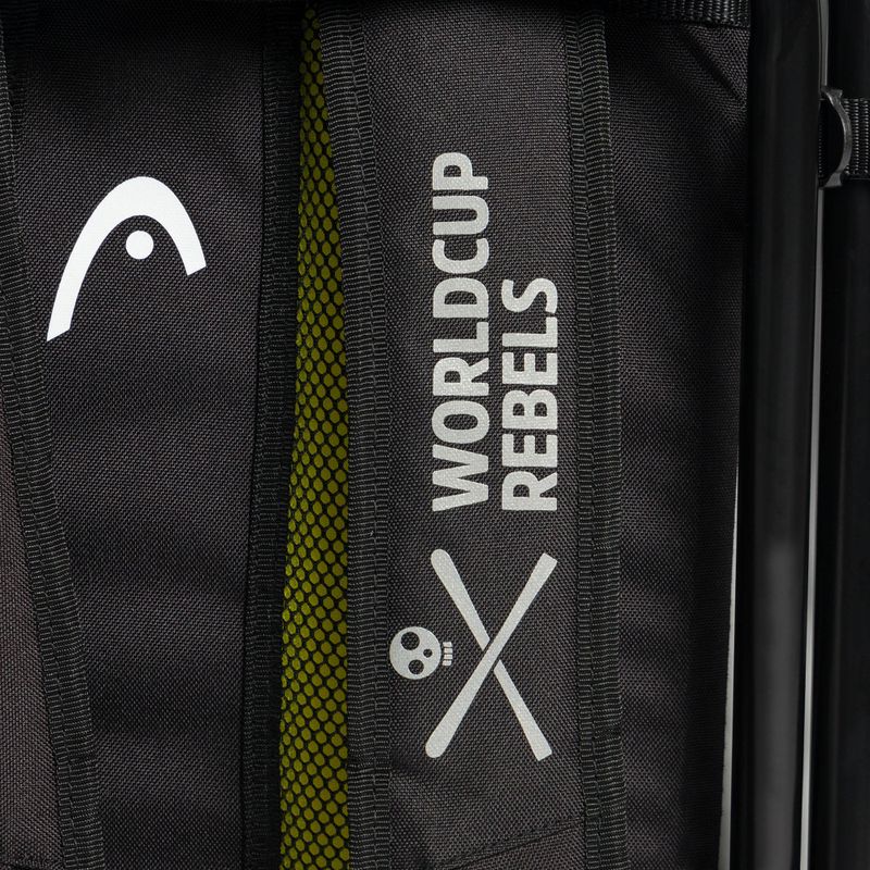 Zaino per allenatori HEAD Rebels 72 l bianco/nero 7