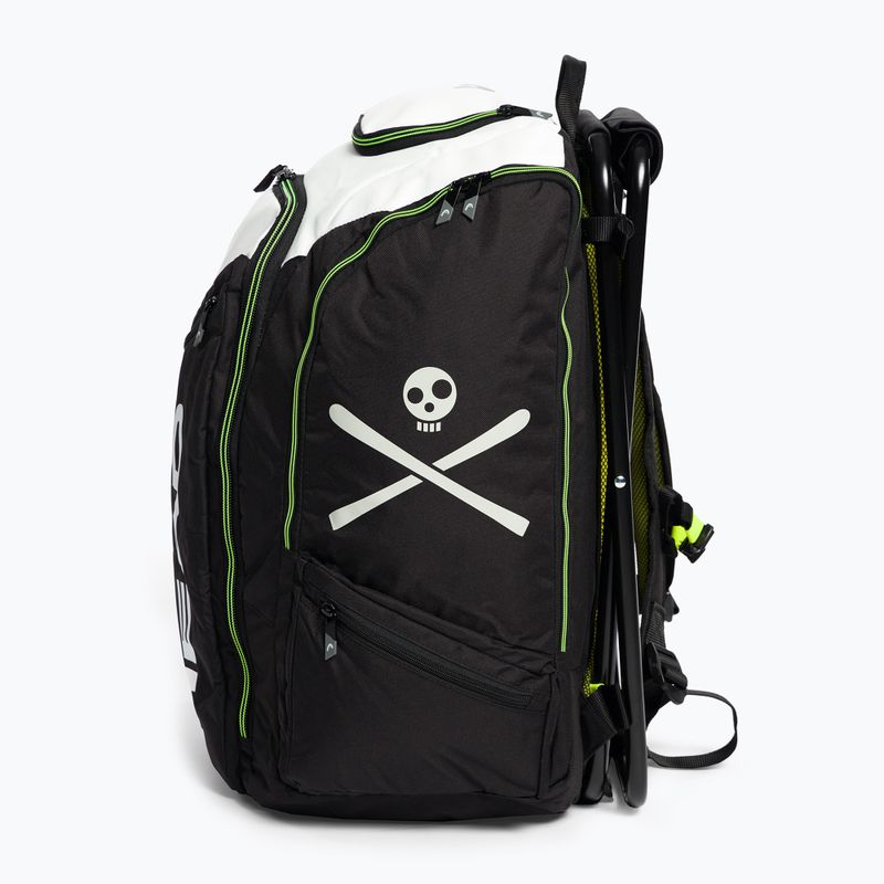 Zaino per allenatori HEAD Rebels 72 l bianco/nero 8