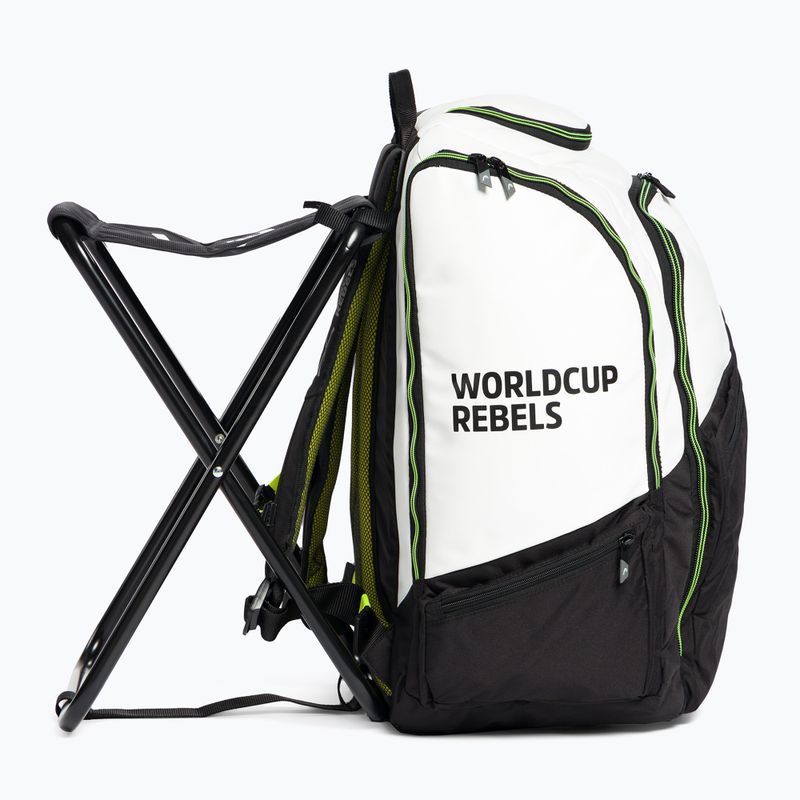 Zaino per allenatori HEAD Rebels 72 l bianco/nero 9