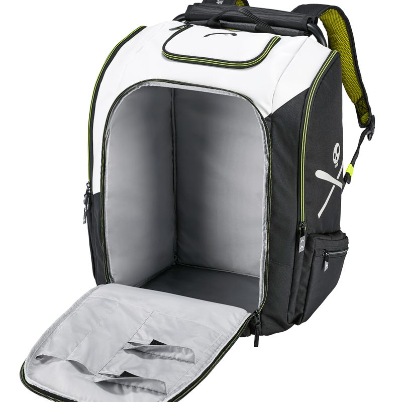 Zaino per allenatori HEAD Rebels 72 l bianco/nero 14