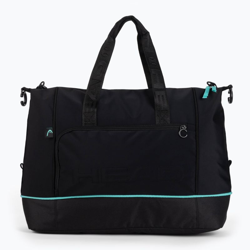 Borsa da tennis HEAD da donna Coco Court 35 l nero/menta