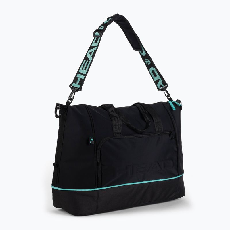 Borsa da tennis HEAD da donna Coco Court 35 l nero/menta 2