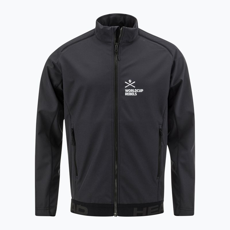 Giacca softshell HEAD da uomo Race Softshell nero