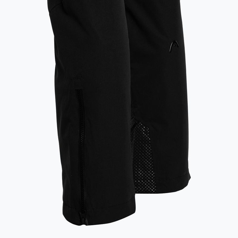 Pantaloni da sci HEAD donna Nero smeraldo 4