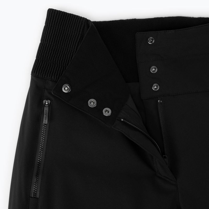 Pantaloni da sci HEAD donna Nero smeraldo 5