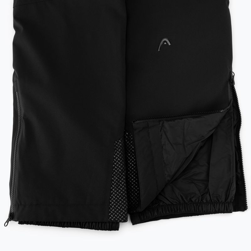 Pantaloni da sci HEAD donna Nero smeraldo 7