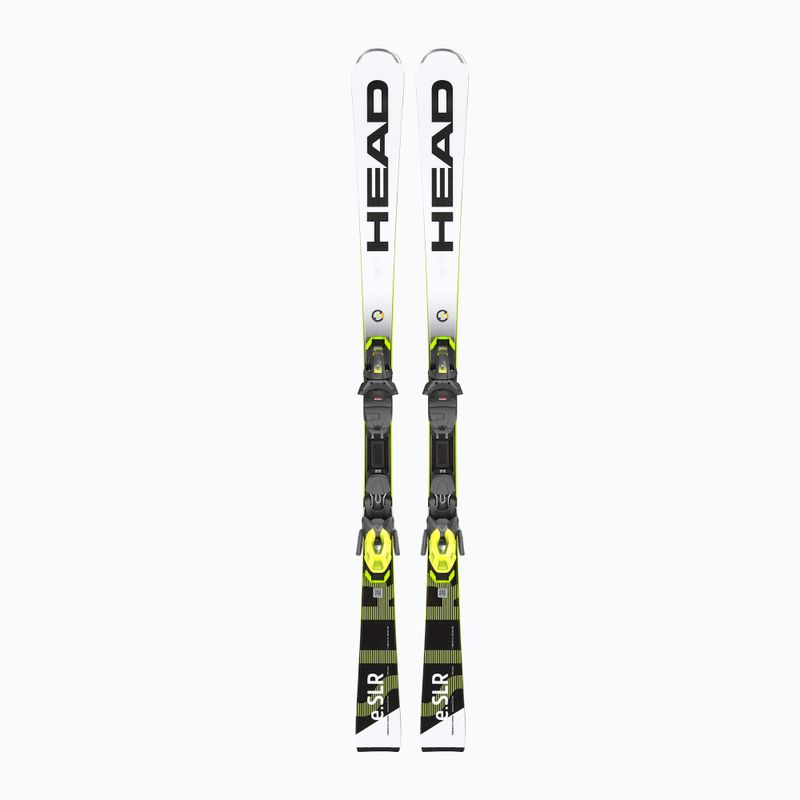 Sci da discesa HEAD WC Rebels e-SLR SW LYT-PR + attacchi PR 11 bianco/nero 10
